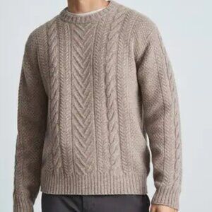 NEW Everlane Merino Wool Cable Sweater Antler Size M! EXTREMELY RARE!!!